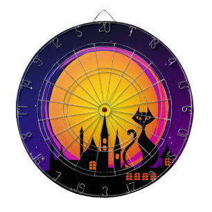 Happy Halloween 11 Dart Board