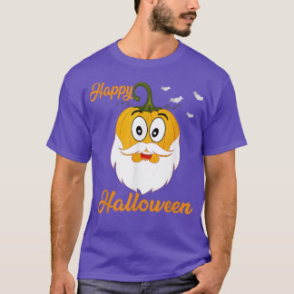 Happy Halloween 2022 Costume Funny Pumpkin With Cu T-Shirt