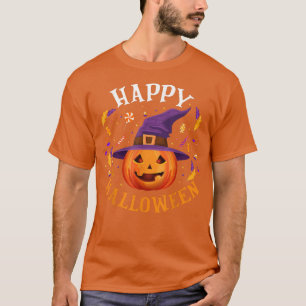 Happy Halloween 2022 Cute Pumpkin For Men Women Ki T-Shirt