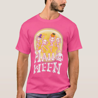 Happy Halloween 2022-Dancing Skeleton Halloween-Fu T-Shirt