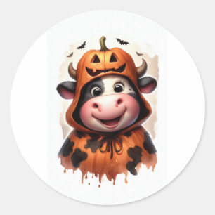 HAPPY HALLOWEEN 31 CLASSIC ROUND STICKER