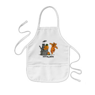 Happy Halloween! 5 Kids Apron