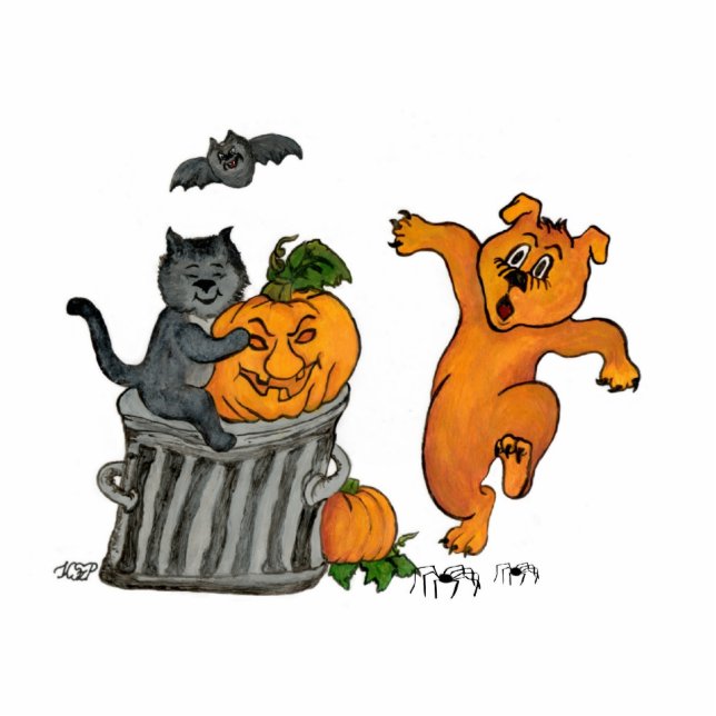 Happy Halloween! 5 - Magnet Photo Sculpture Magnet (Front)