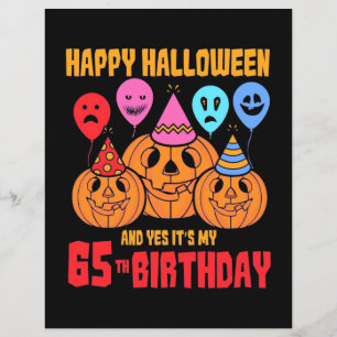 Happy Halloween 65th Birthday