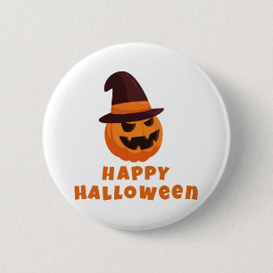 happy Halloween 6 Cm Round Badge