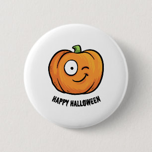 Happy Halloween 6 Cm Round Badge