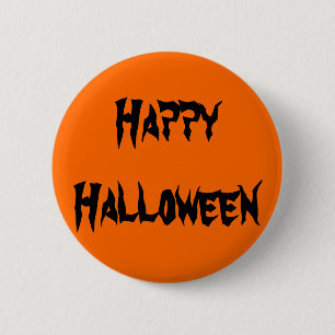 Happy Halloween 6 Cm Round Badge