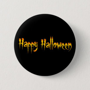 Happy Halloween 6 Cm Round Badge
