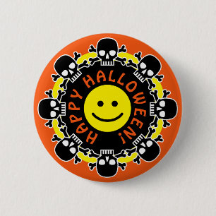 Happy Halloween 6 Cm Round Badge