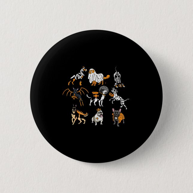 Happy Halloween  6 Cm Round Badge (Front)