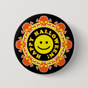Happy Halloween 6 Cm Round Badge