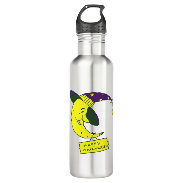 Happy Halloween  710 Ml Water Bottle (Front)