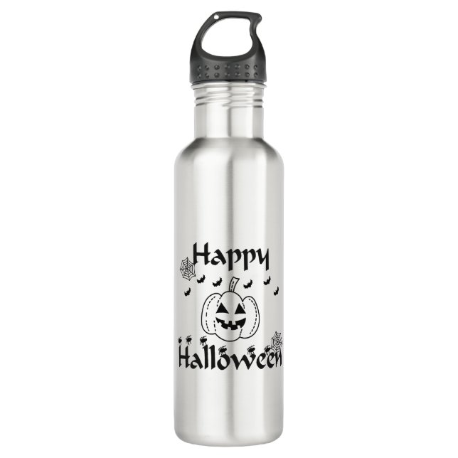 Happy Halloween                                    710 Ml Water Bottle (Front)