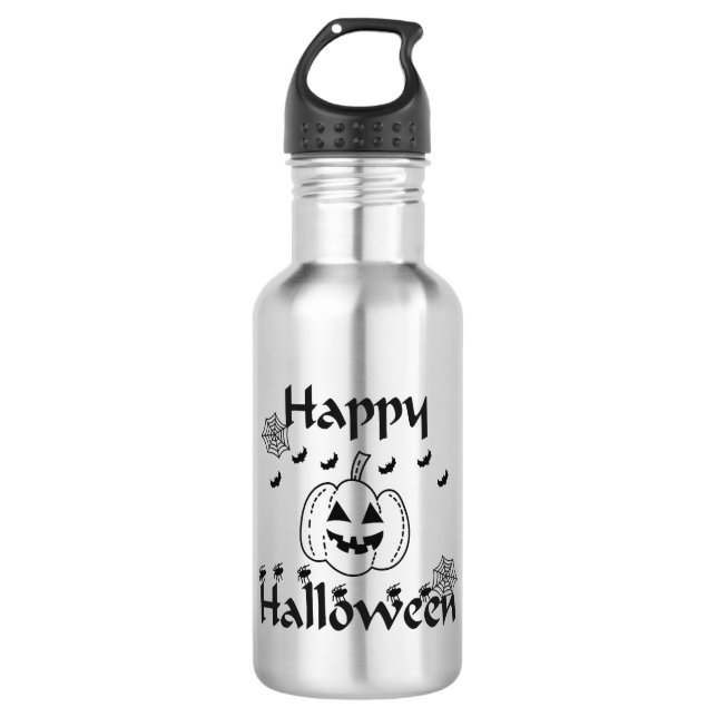 Happy Halloween                                    710 Ml Water Bottle (Front)