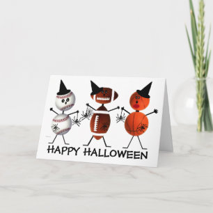 Happy Halloween All Sports Card