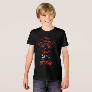Happy Halloween And Yes It's 5th My Birthday Tri-Blend Shirt