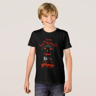 Happy Halloween And Yes It's 5th My Birthday Tri-Blend Shirt