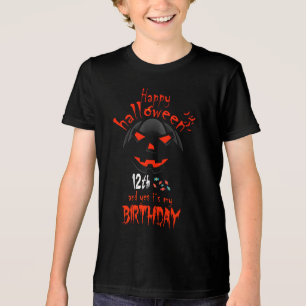 Happy Halloween And Yes It's My 12th Birthday Tri-Blend Shirt