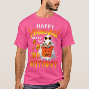 Happy Halloween And Yes Its My 13th Birthday Octob T-Shirt