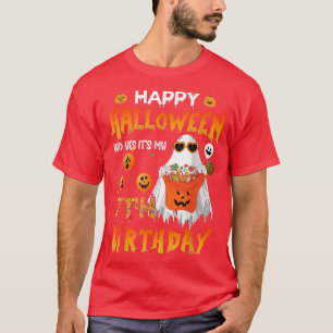 Happy Halloween And Yes It's My 7th Birthday Octob T-Shirt