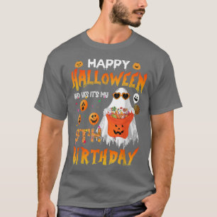 Happy Halloween And Yes It's My 9th Birthday Octob T-Shirt