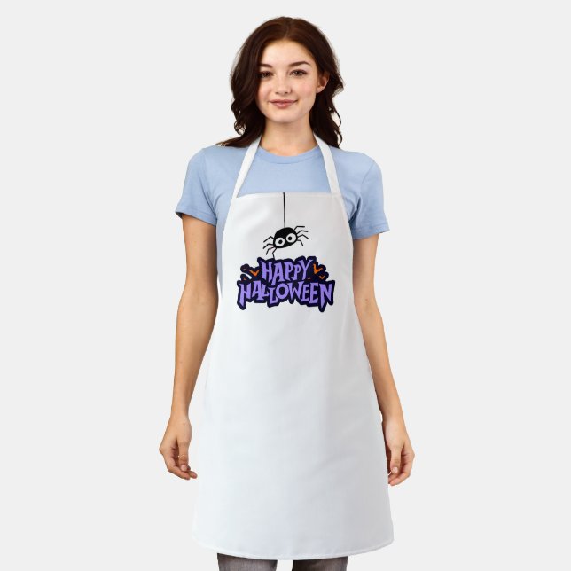 happy halloween Apron (Worn)