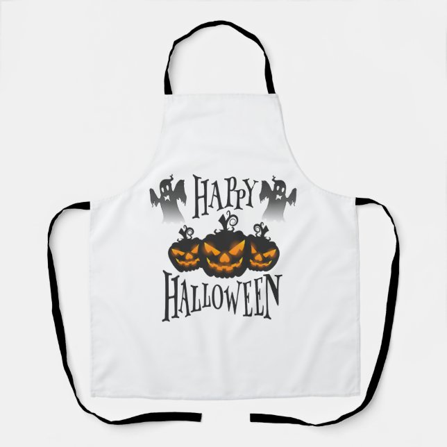 Happy Halloween                            Apron (Front)