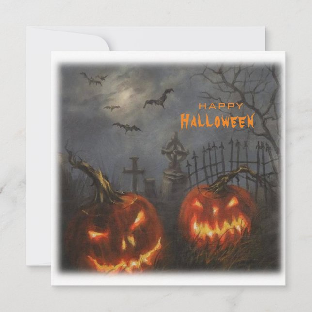 Happy Halloween art card (Front)