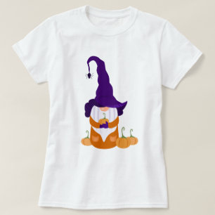 Happy Halloween Autumn Fall Gnome T-Shirt