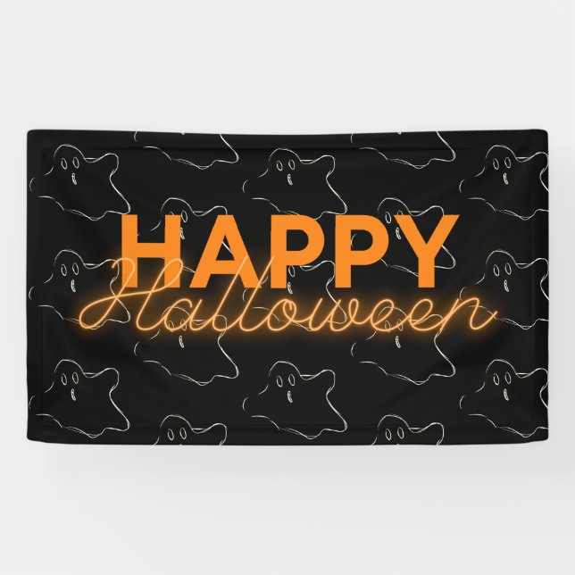 Happy Halloween Banner (Horizontal)
