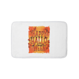 Happy Halloween                              Bath Mat