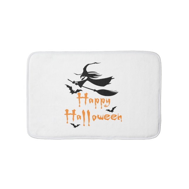 Happy Halloween                   Bath Mat (Front)