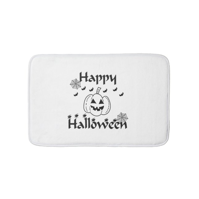 Happy Halloween                                    Bath Mat (Front)