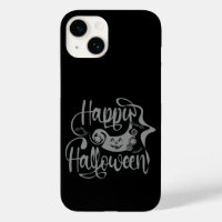 Happy Halloween bats jack o lantern