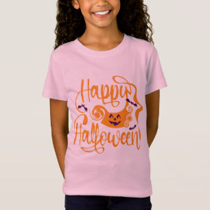 Happy Halloween bats jack o lantern T-Shirt