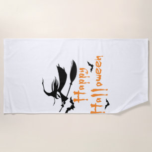 Happy Halloween Beach Towel