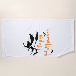 Happy Halloween Beach Towel