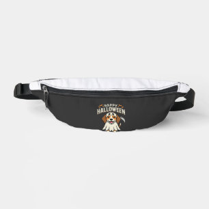 Happy Halloween Beagle Dog Design_1 Bum Bags