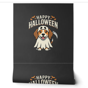 Happy Halloween Beagle Dog Design_1 Wallpaper