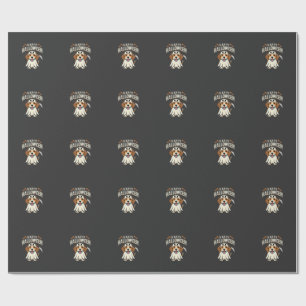 Happy Halloween Beagle Dog Design_1 Wrapping Paper