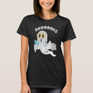 Happy Halloween Birthday Cute Reading Halloween Mo T-Shirt