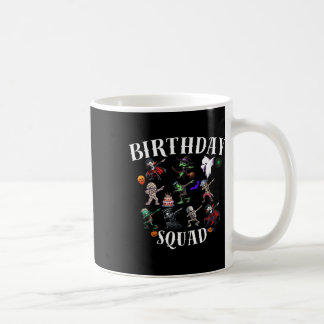 Happy Halloween Birthday Squad Matching Family Par Coffee Mug