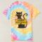 Happy Halloween Black Cat Rustic Sign Shirt