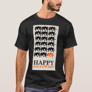 HAPPY HALLOWEEN BLACK CAT T-Shirt