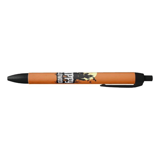 Happy Halloween Black Ink Pen (Bottom)