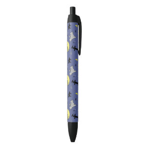 Happy Halloween Black Ink Pen