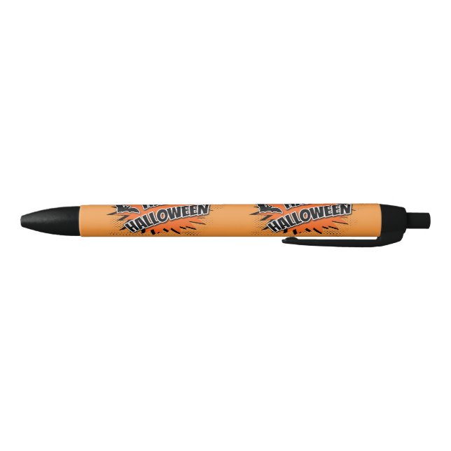 Happy Halloween Black Ink Pen (Bottom)