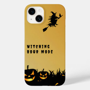 Happy halloween black witch Case-Mate iPhone 14 case
