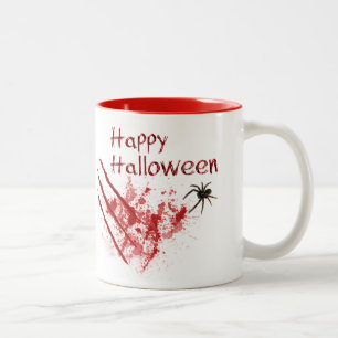 Happy Halloween Bloody Scratches - Mug