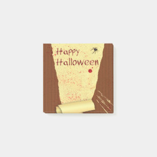 Happy Halloween Bloody Wallpaper Post-it Notes